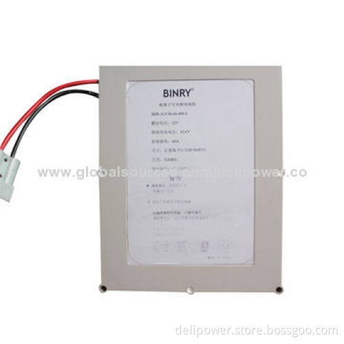 12V 35Ah Lithium Polymer Battery Pack with 1,000 Cycle Lifespan